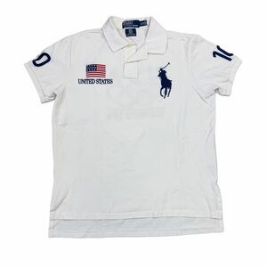 Polo Ralph Lauren Team USA 2010 Vancouver Olympics Polo Shirt Mens L